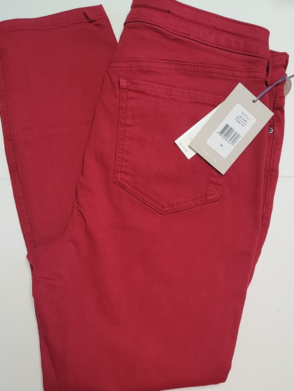 Red Women's Jeans - NYDJ Slim Fit